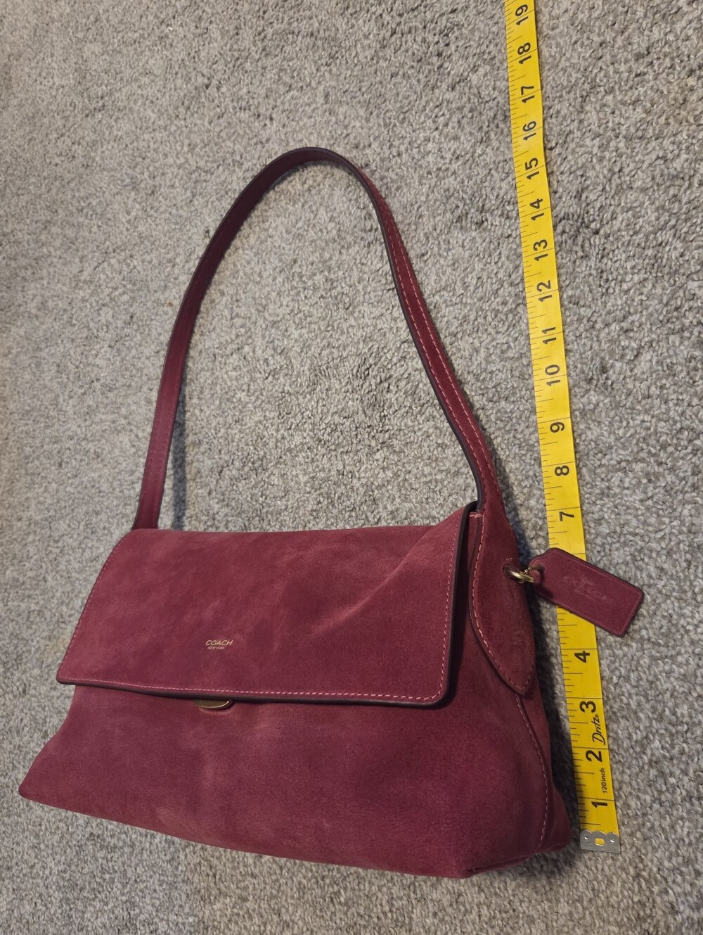 Used Coach Chelsea 30 In Dark Fuschia